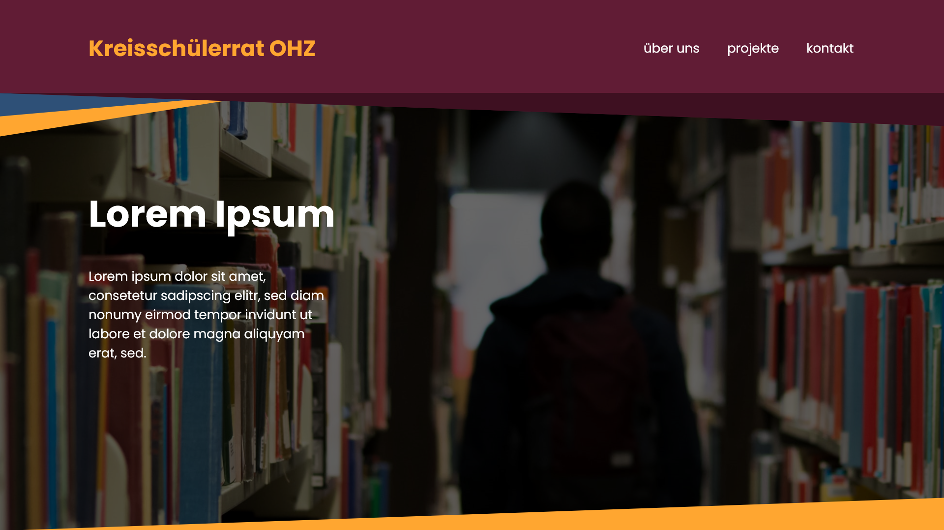 Screenshot der Website des KSR OHZ